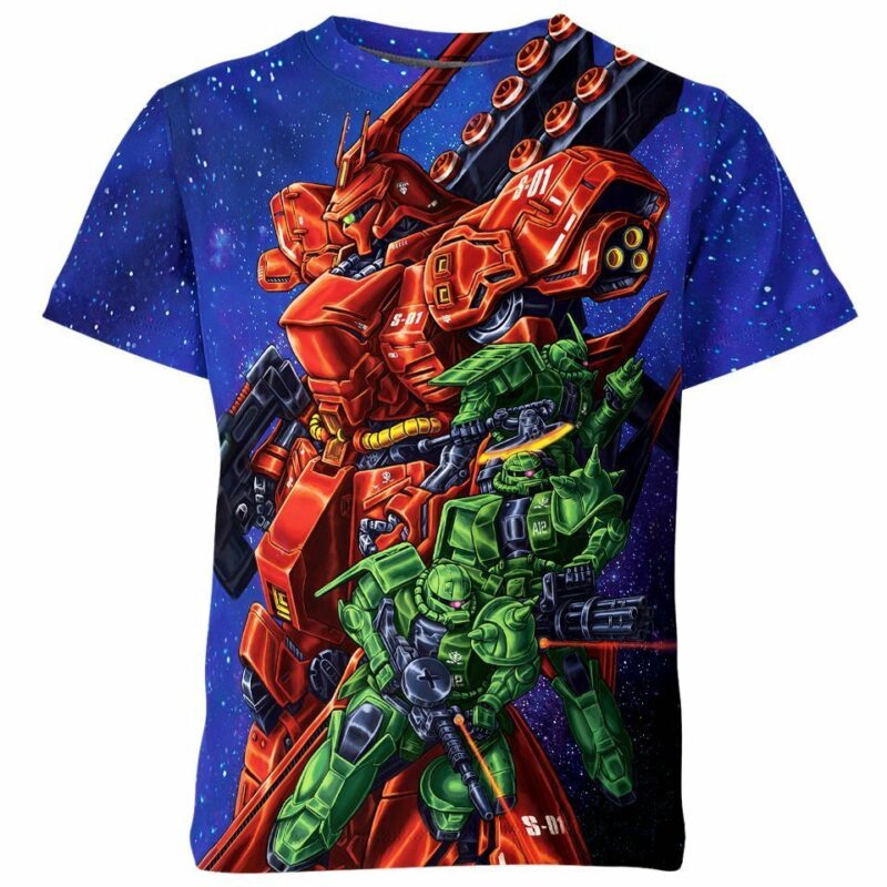 Zaku From Gundam Shirt