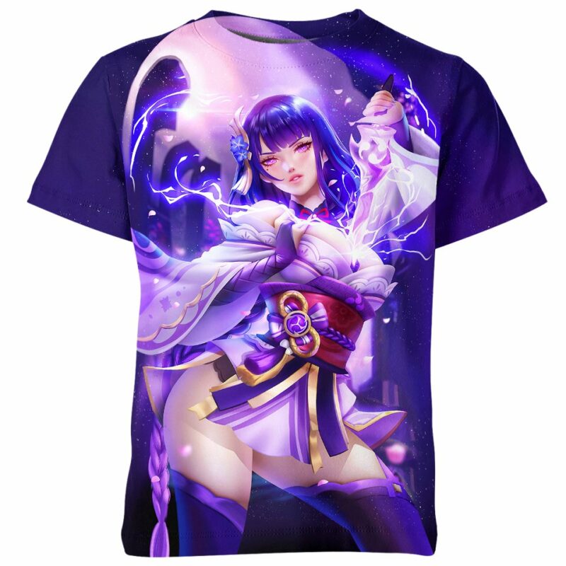 Raiden Shogun From Genshin Impact Shirt