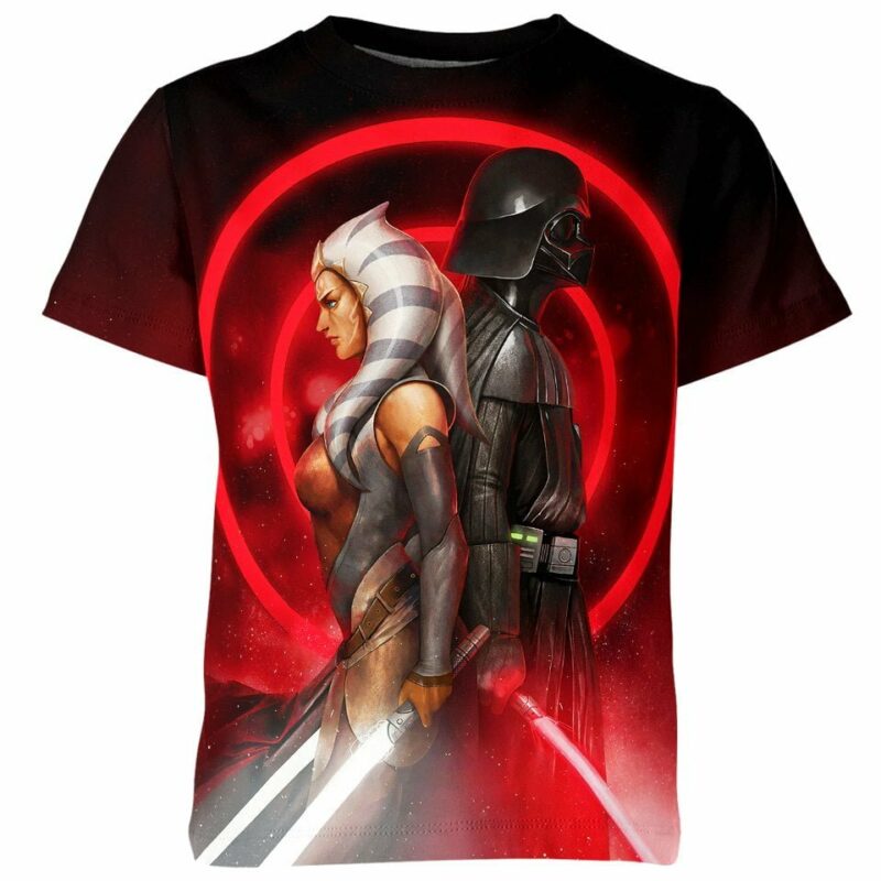 Ahsoka Tano And Darth Vader From Star Wars Shirt