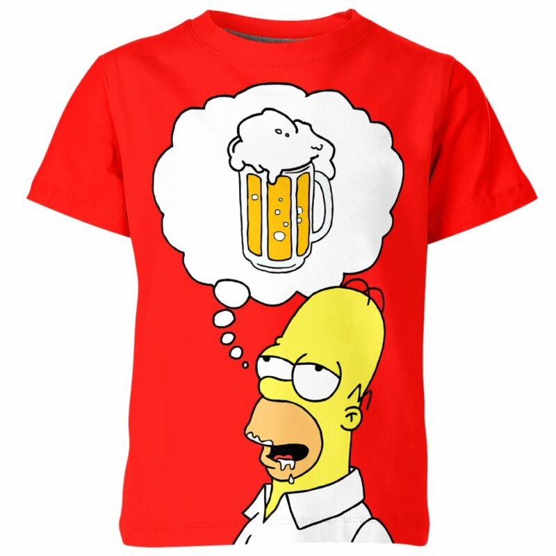 Homer Jay Simpson From The Simpsons Shirt