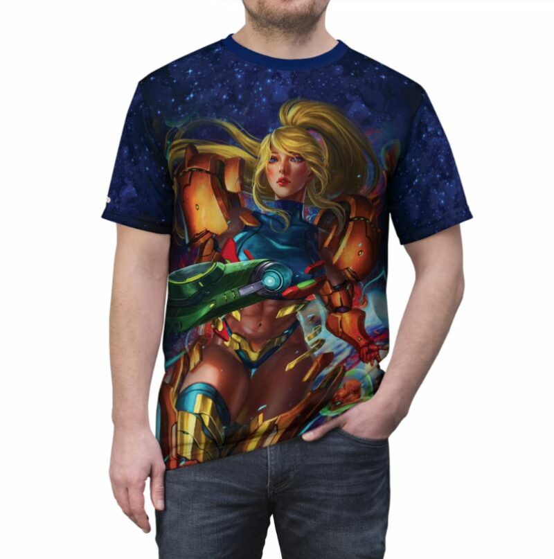 Samus Aran From Metroid Shirt