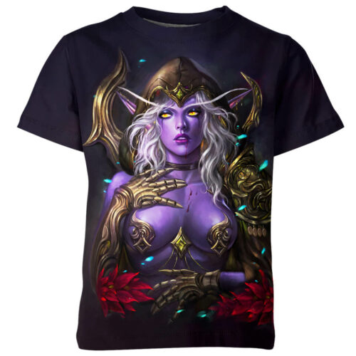 Sylvanas Windrunner From Dota World Of Warcraft Shirt