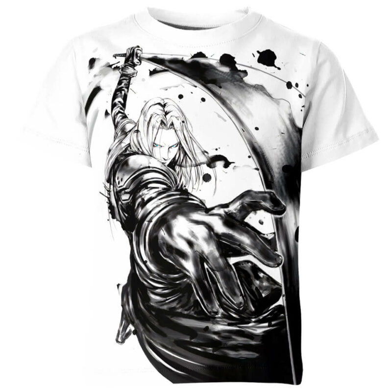 Sephiroth From Final Fantasy Shirt