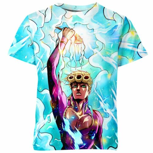 Giorno Giovanna From Jojo'S Bizarre Adventure Shirt