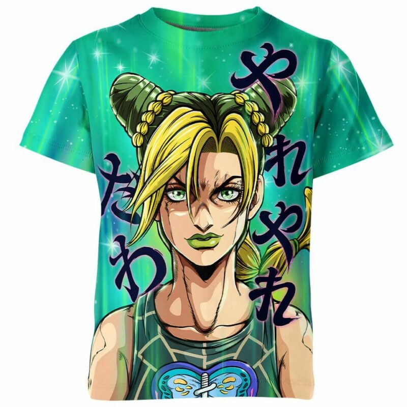 Jolyne Cujoh From Jojo'S Bizarre Adventure Shirt