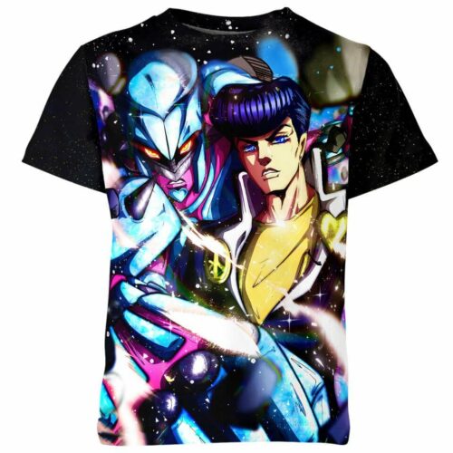 Josuke Higashikata And Crazy Diamond From Jojo'S Bizarre Adventure Shirt