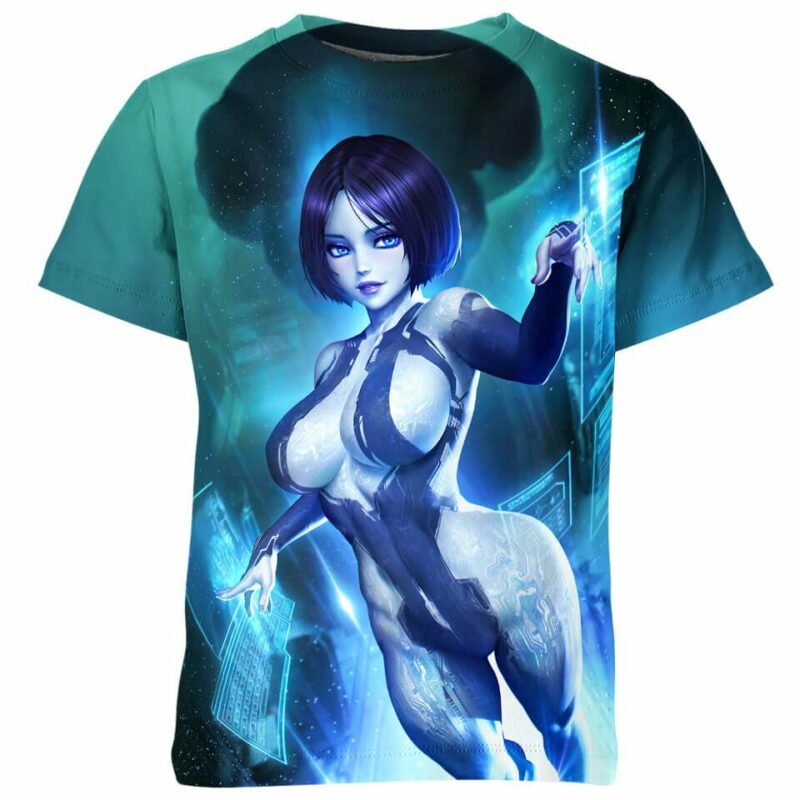 Cortana from Halo Shirt