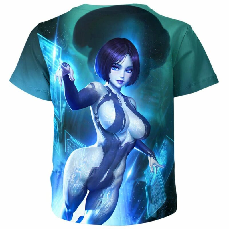 Cortana from Halo Shirt