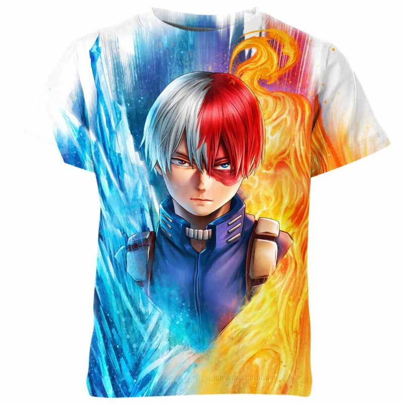 Shoto Todoroki From My Hero Academia Shirt