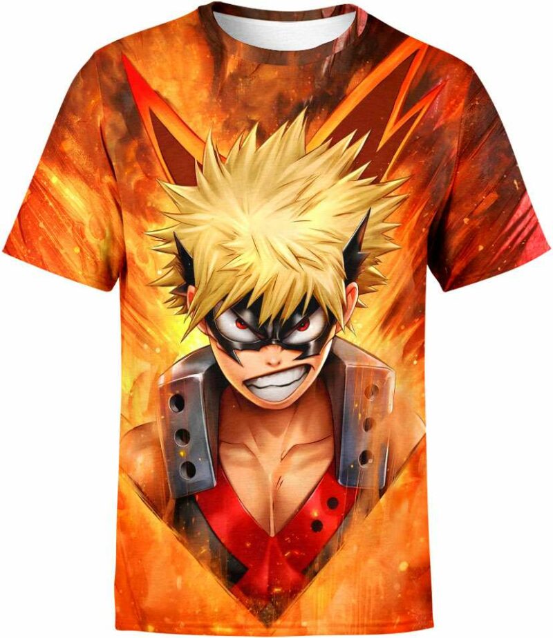 Katsuki Bakugo From My Hero Academia Shirt