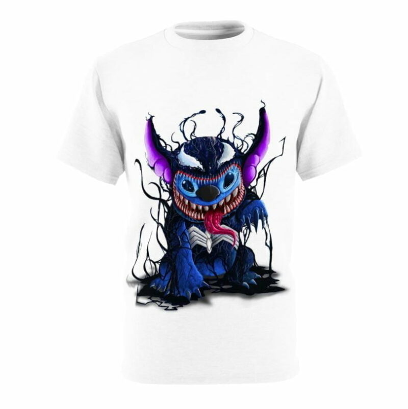 Symbiote Stitch all over print T-shirt