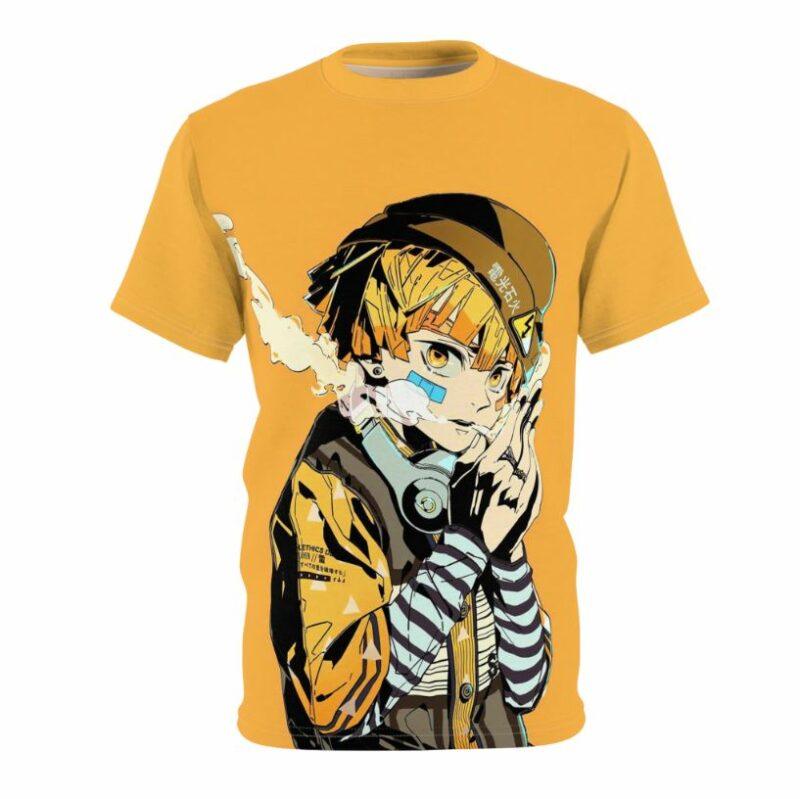 Flexible Reflex Agatsuma Zenitsu all over print T-shirt