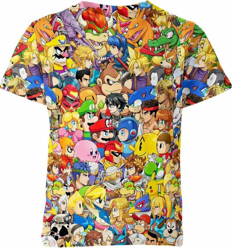 Super Smash Bros Shirt