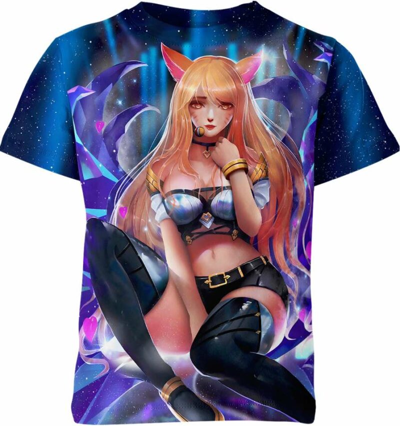 Kda Ahri League Of Legends Shirt