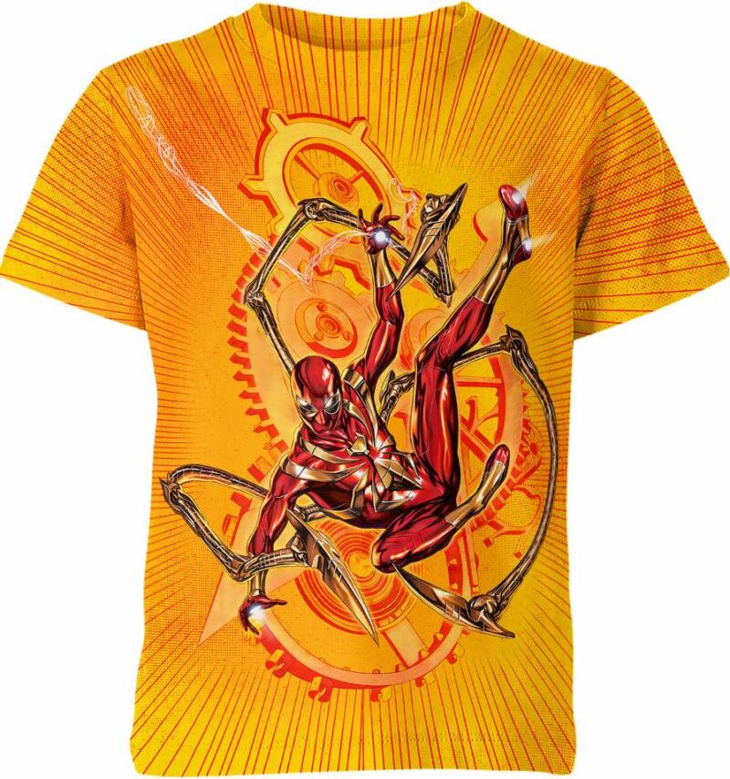 Iron Spider Man Marvel Comics Shirt