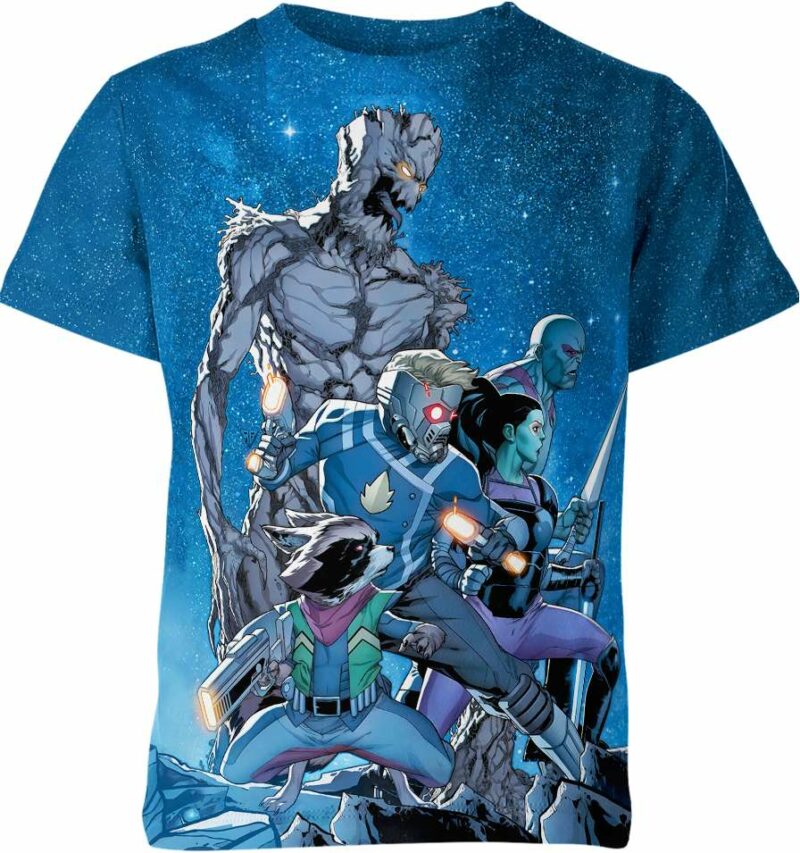 Guardians Of The Galaxy Marvel Comics Shirt