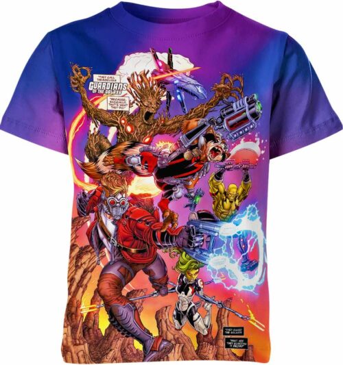 Guardians Of The Galaxy Marvel Comics Shirt