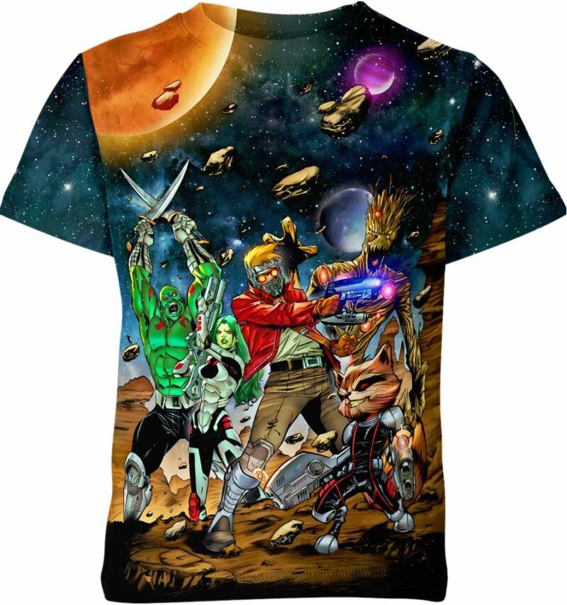 Guardians Of The Galaxy Marvel Comics Shirt