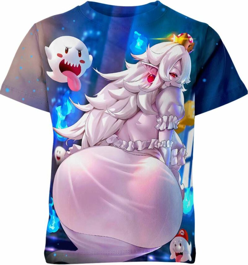 Princess King Boo Mario Hentai Ahegao Shirt