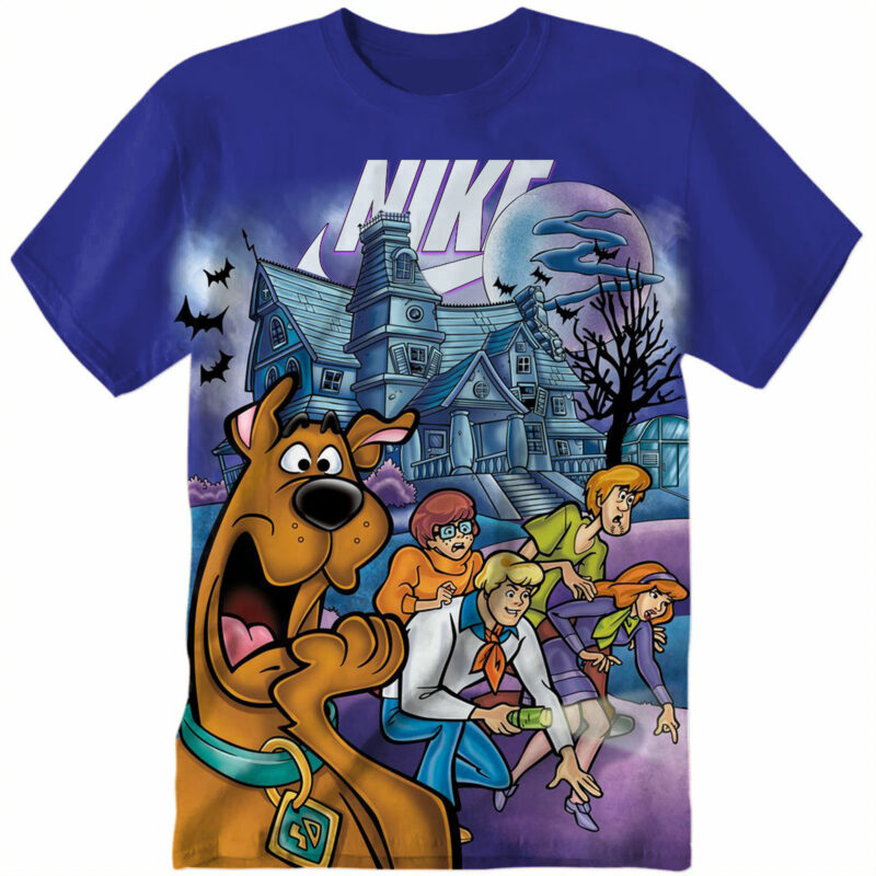 Customized Scoobydoo and Friends Scoobydoo Tshirt Adult And Kid Tshirt