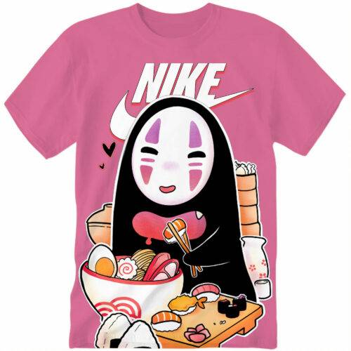 Customized Anime Gifts Ghibli Spirited Away No Face Tshirt Adult And Kid Tshirt