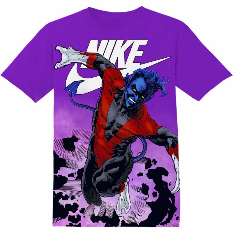 Customized Marvel Nightcrawler Tshirt Fan Adult And Kid Tshirt