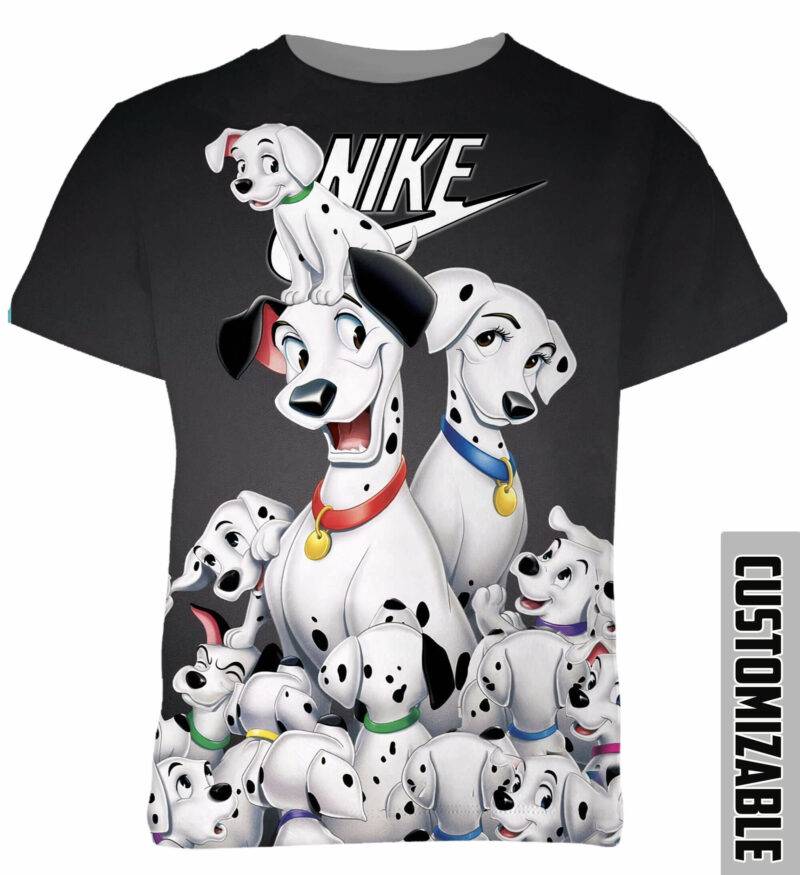 Customized Disney 101 Dalmatians Love Tshirt Adult And Kid Tshirt