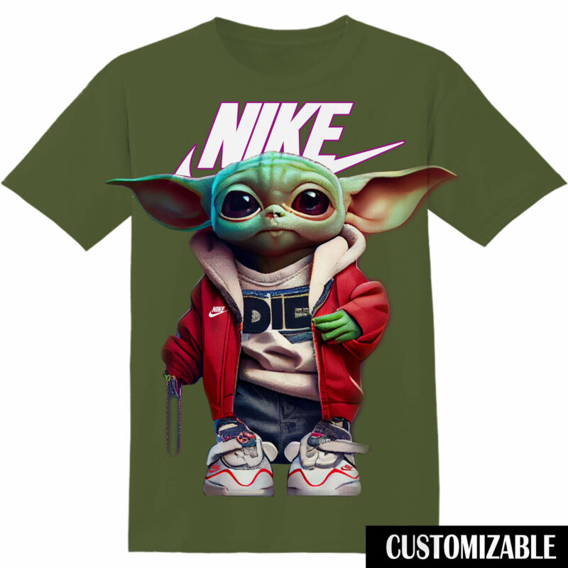 Customized Star War Gift For Baby Yoda Fan Adult And Kid Tshirt