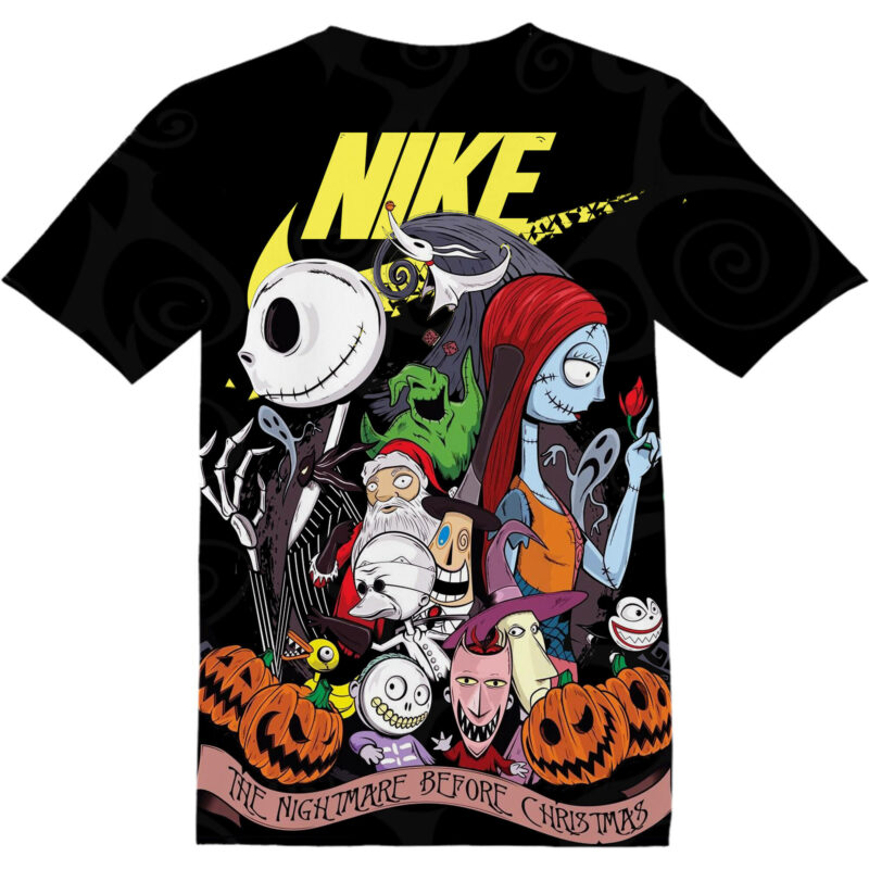 Customized The Nightmare Before Christmas Tshirt Fan Adult And Kid Tshirt