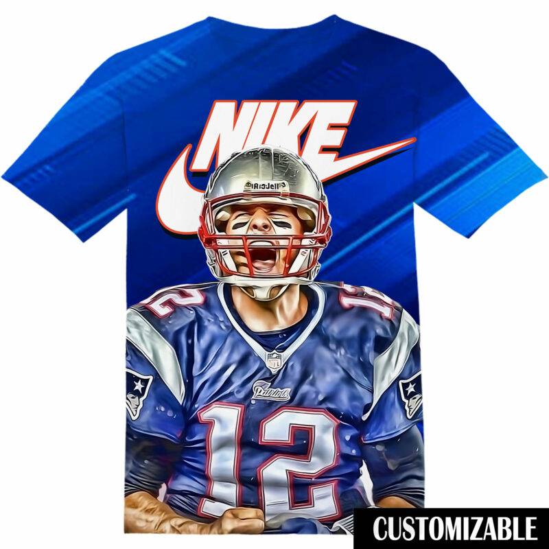 Customized Tom Brady Shirt Tshirt Adult And Kid Tshirt QDH