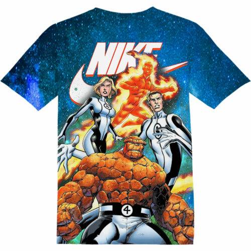 Customized Marvel Fantastic Four Tshirt Fan Adult And Kid Tshirt