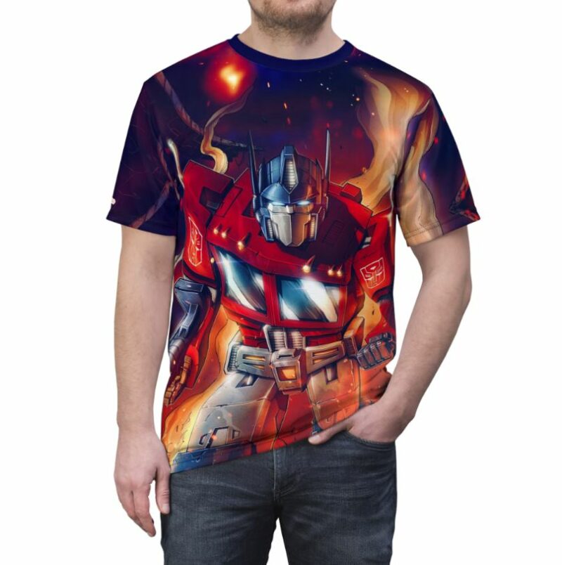 Customized Transformers Optimus Prime Tshirt Adult And Kid Tshirt