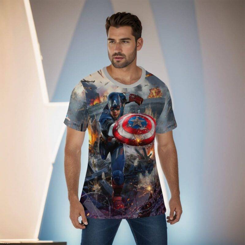 Captain America Marvel Comics Shirt (1)