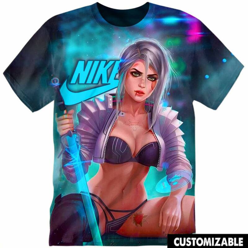 Customized The Witcher Ciri Kawaii Tshirt Adult And Kid Tshirt