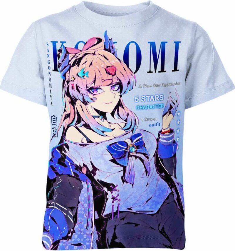 Sangonomiya Kokomi Genshin Impact Shirt