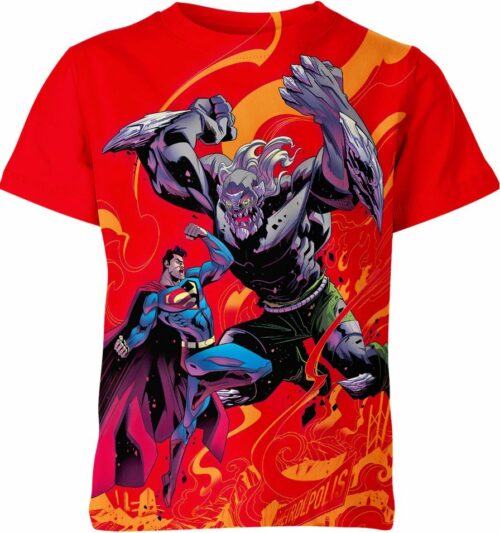 Superman Vs Doomsday DC Comics Shirt