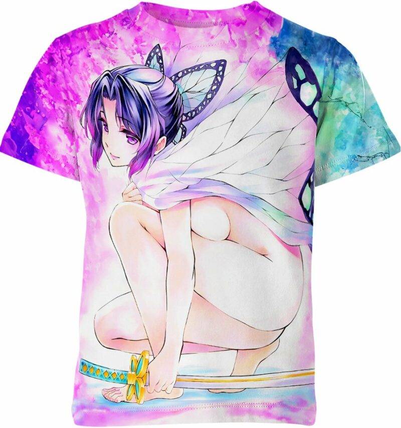 Shinobu Demon Slayer Hentai Ahegao Shirt