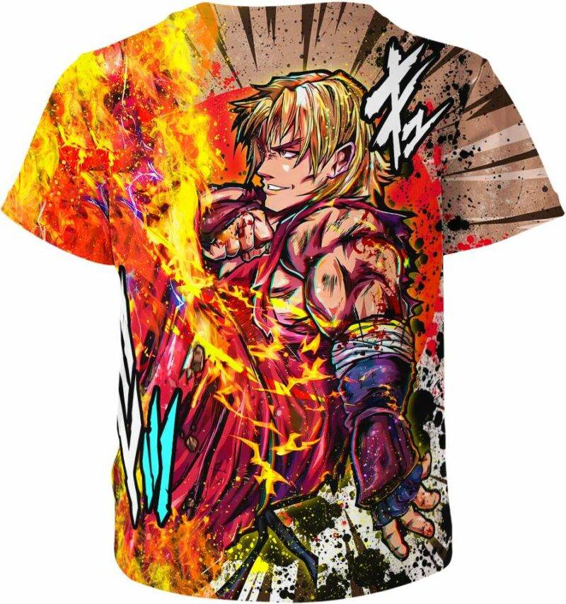 Ken Masters Street Fighter Shirt