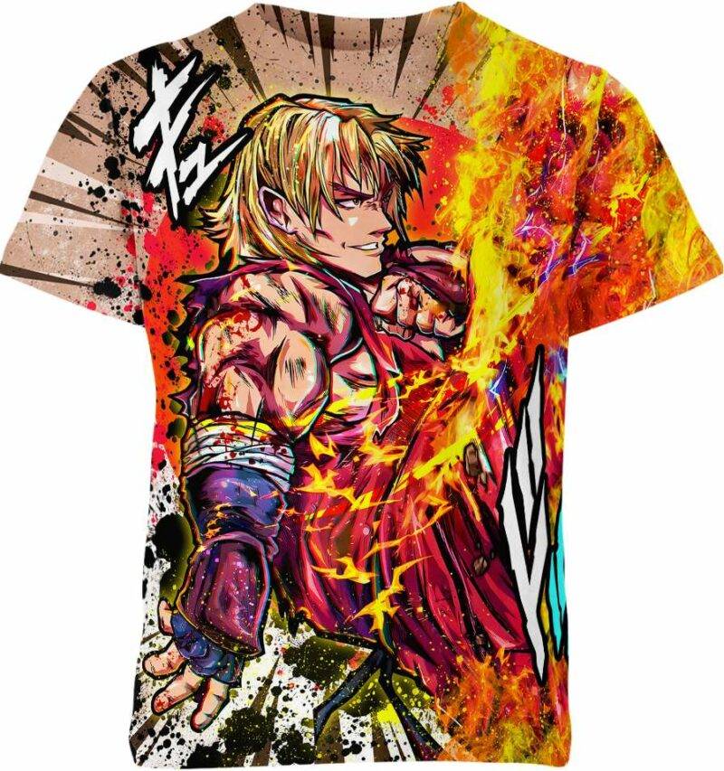 Ken Masters Street Fighter Shirt