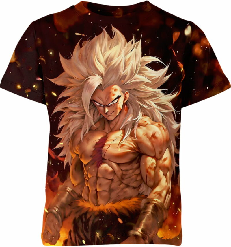 Primal Super Saiyan Vegito Dragon Ball Z Shirt