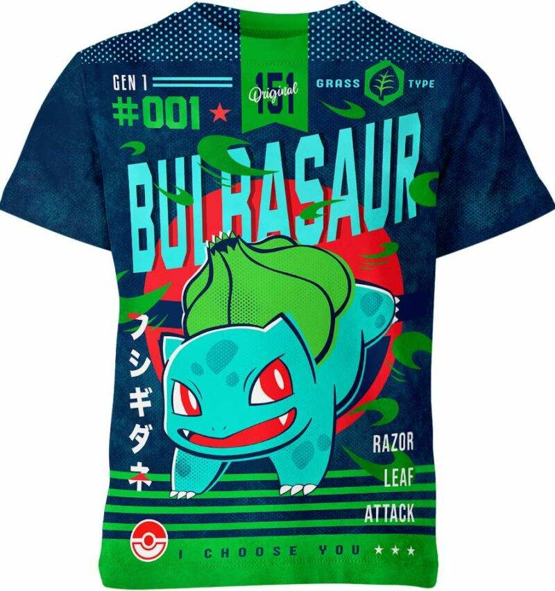 Bulbasaur Pokemon Shirt