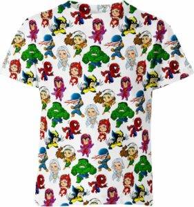 Chibi Marvel Heroes Shirt