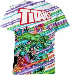 Titans Burning Rage Shirt