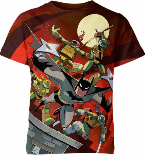 Batman Vs Teenage Mutant Ninja Turtles Shirt