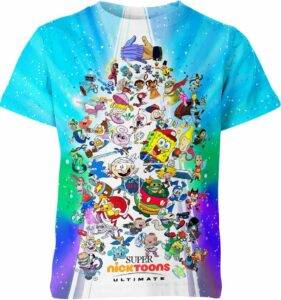 Super Smash Bros Ultimate Cartoon Shirt