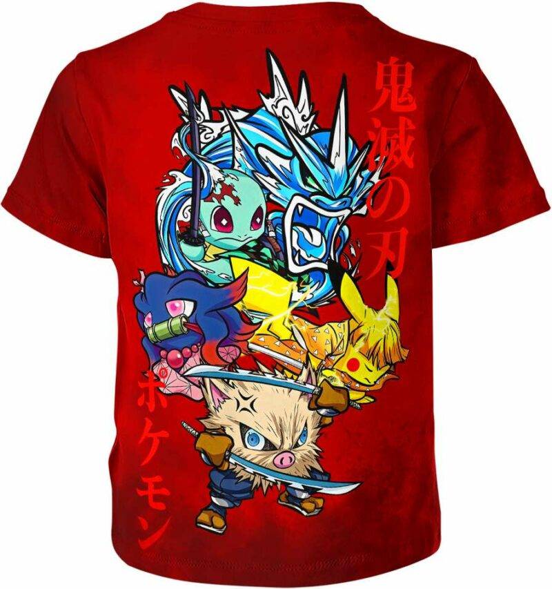 Pokemon Demon Slayer Shirt