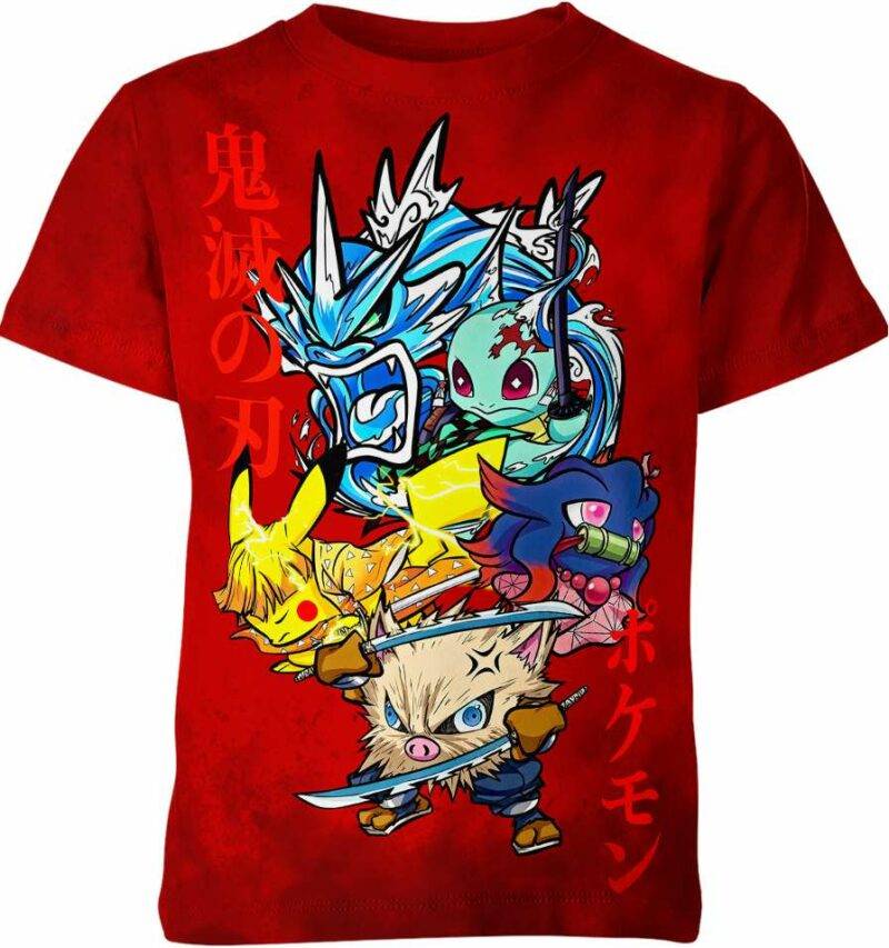 Pokemon Demon Slayer Shirt