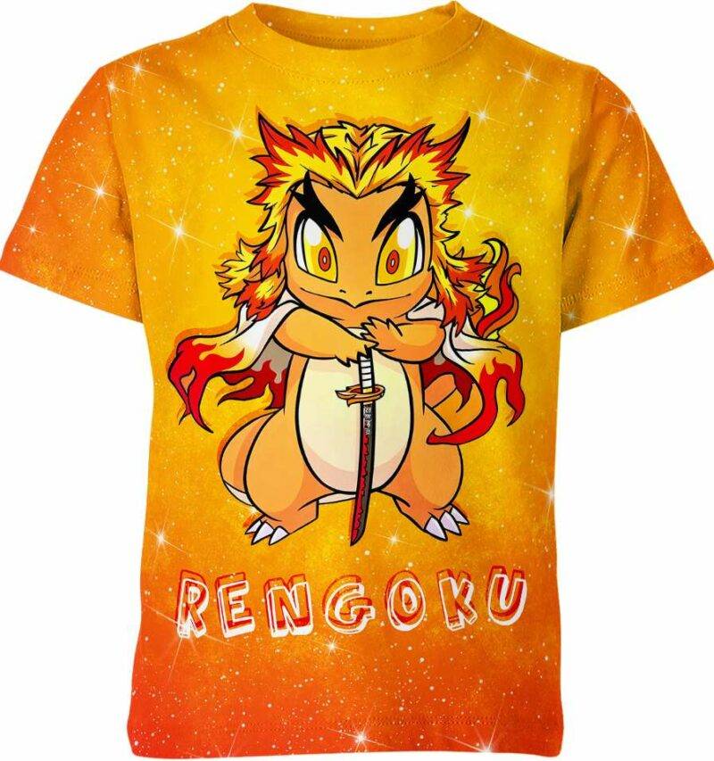 Kyojuro Rengoku Charmander Shirt