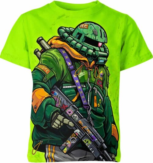 Ms-06 Zaku Ii The Gundam Shirt