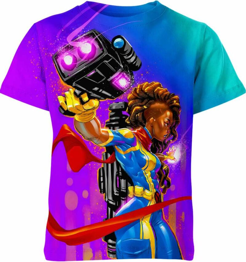 Black Woman X-Men Marvel Comics Shirt